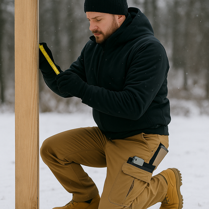 Zimowe Spodnie Robocze Softshell – Gotowe na Każde Warunki